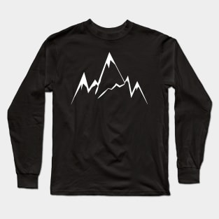 Mountains Hiking Long Sleeve T-Shirt